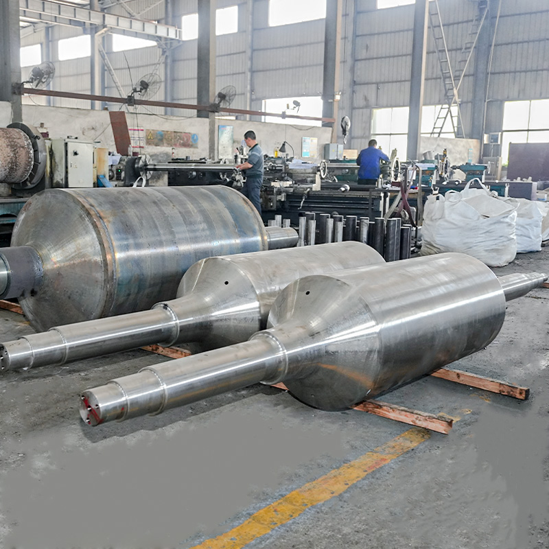 Rouleau de four équilibré dynamique usiné avec précision