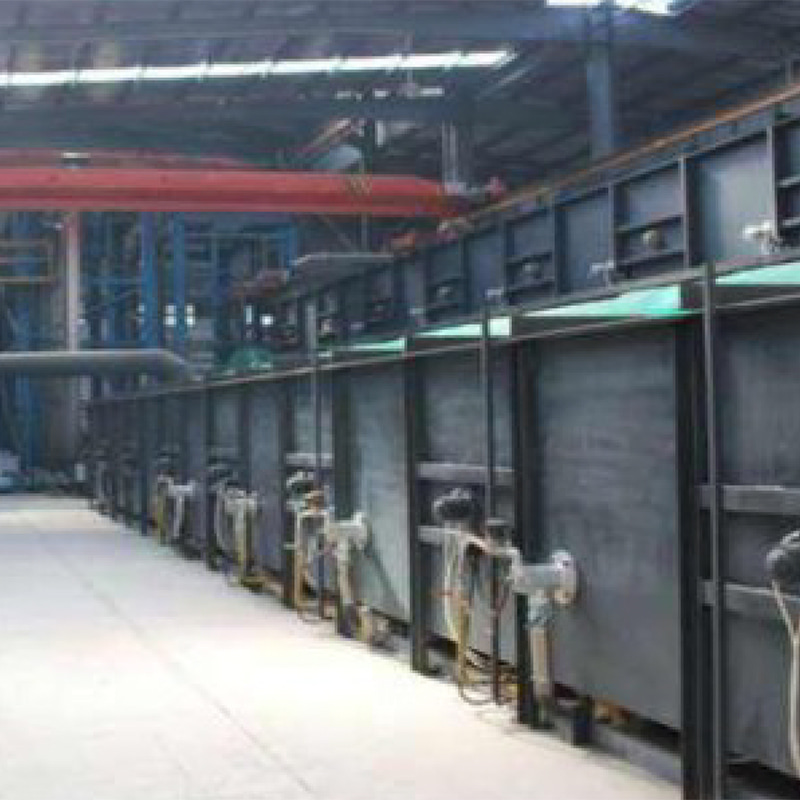 Four de chauffage continu pour ligne de galvanisation